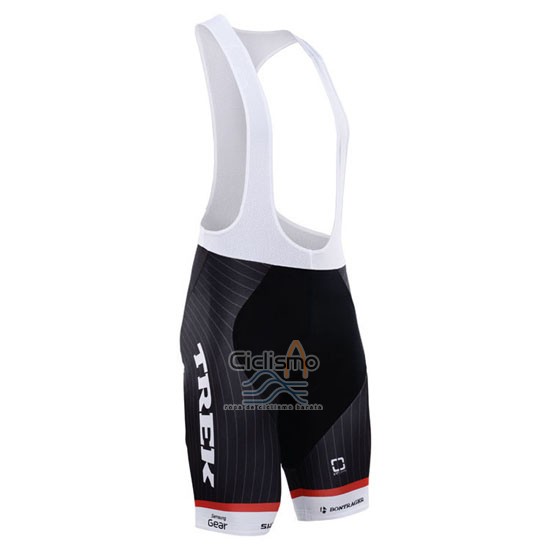 Trek Factory Racing Ropa Ciclismo Culotte Corto 2015 Mangas Cortas Blanco y Negro